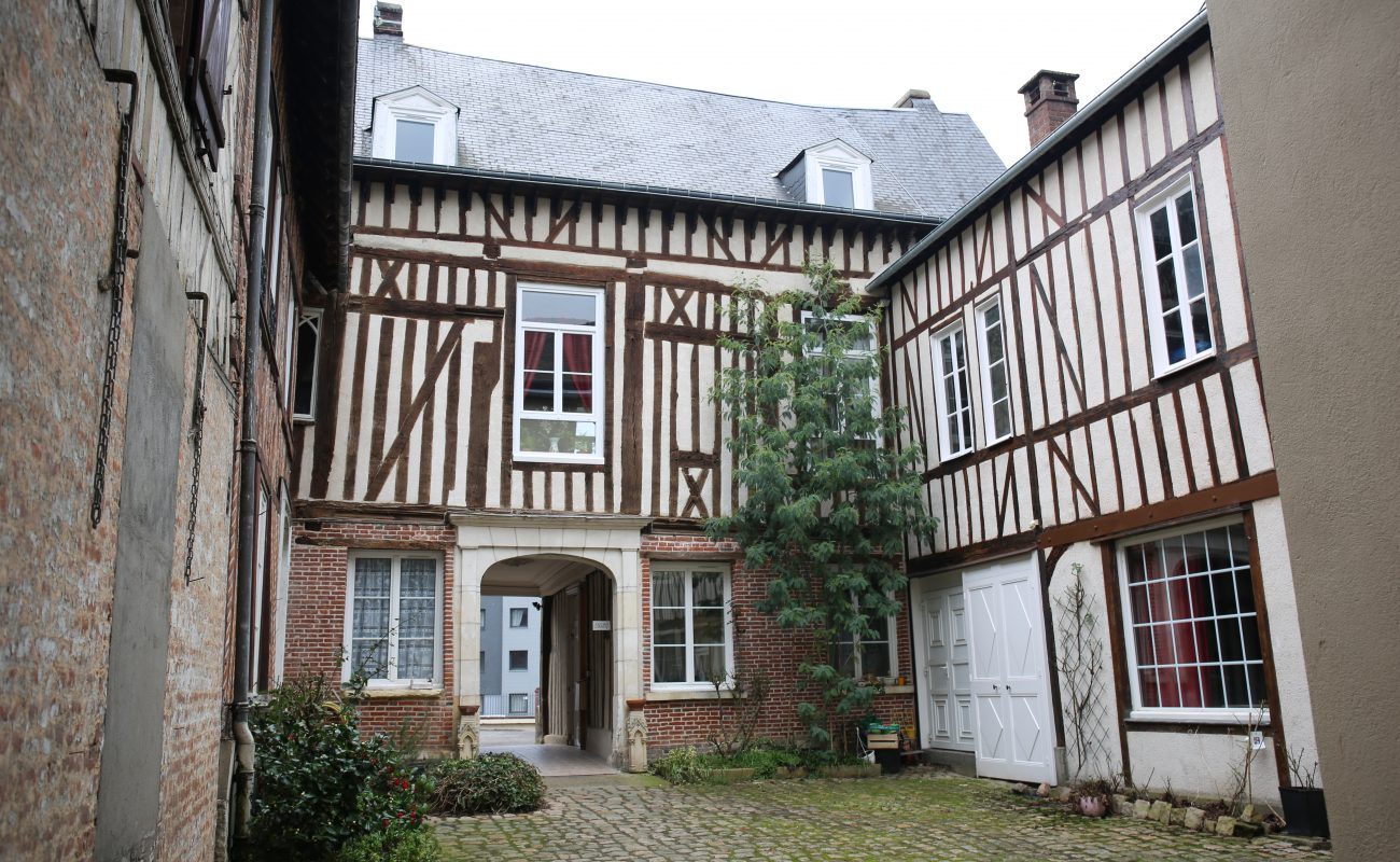 Façade à colombage - Bernay