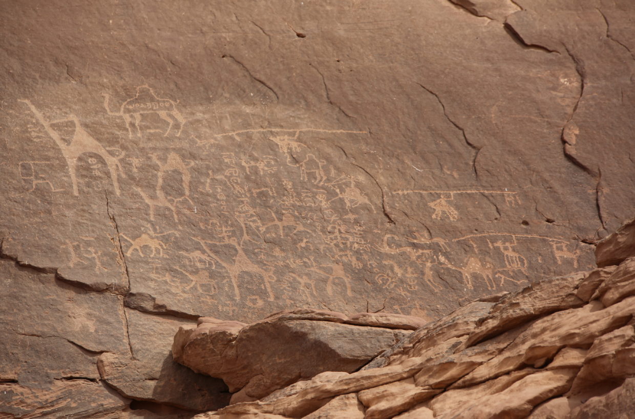 WADI RUM pétroglyphes